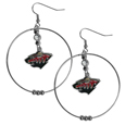 Minnesota Wild® 2 Inch Hoop Earrings